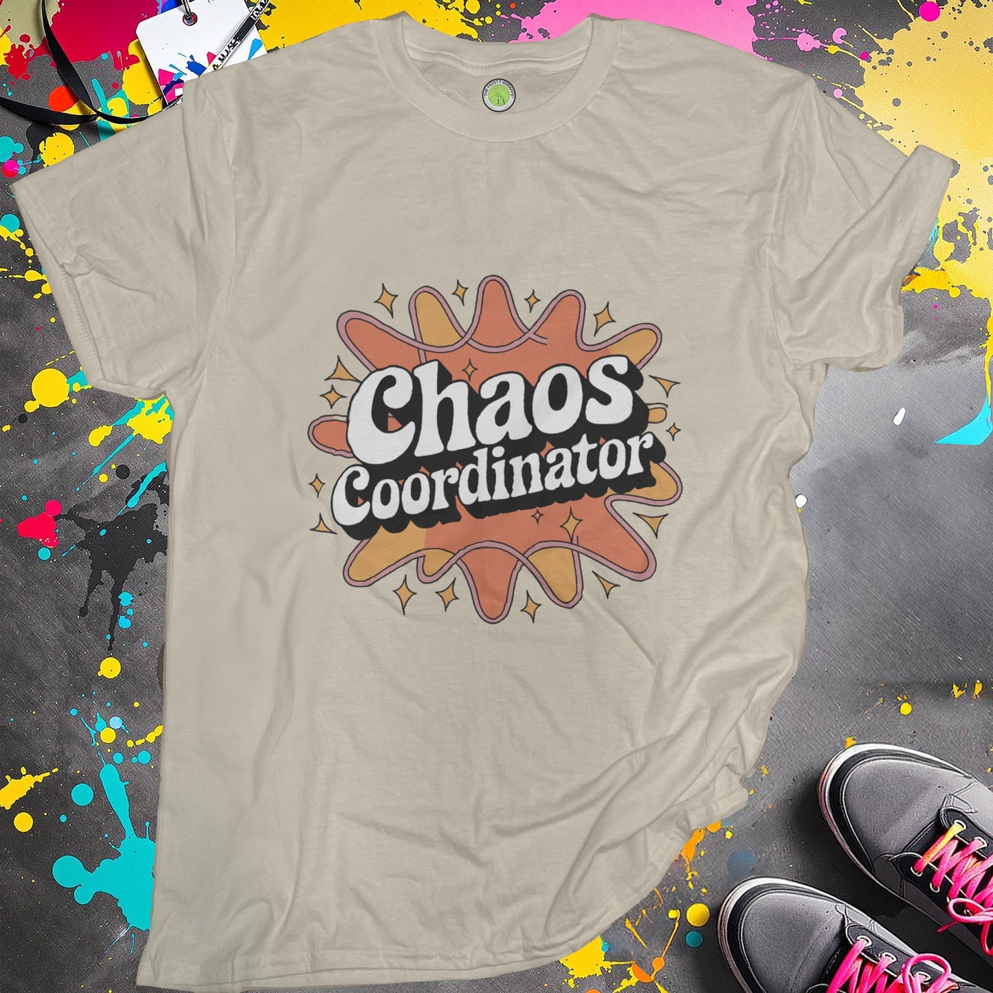 Chaos Coordinator Graphic T-Shirt Fun Casual Wear product type