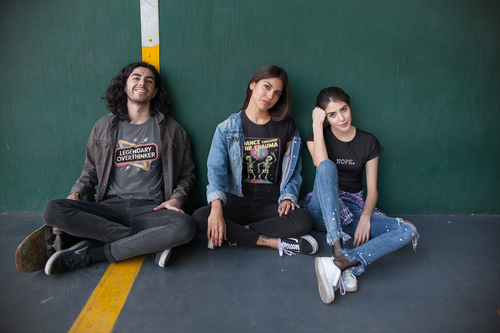 Emotionally honest tees for overthinkers, quiet rebels, and people surviving modern life with humor.
