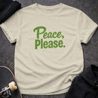 Peace Please Graphic T-Shirt for Casual Wear