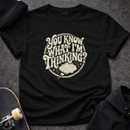 You Know What I'm Thinking Graphic T-Shirt product