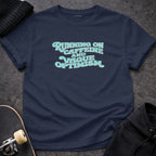 RUNNING ON CAFFEINE AND VAGUE OPTIMISM product type