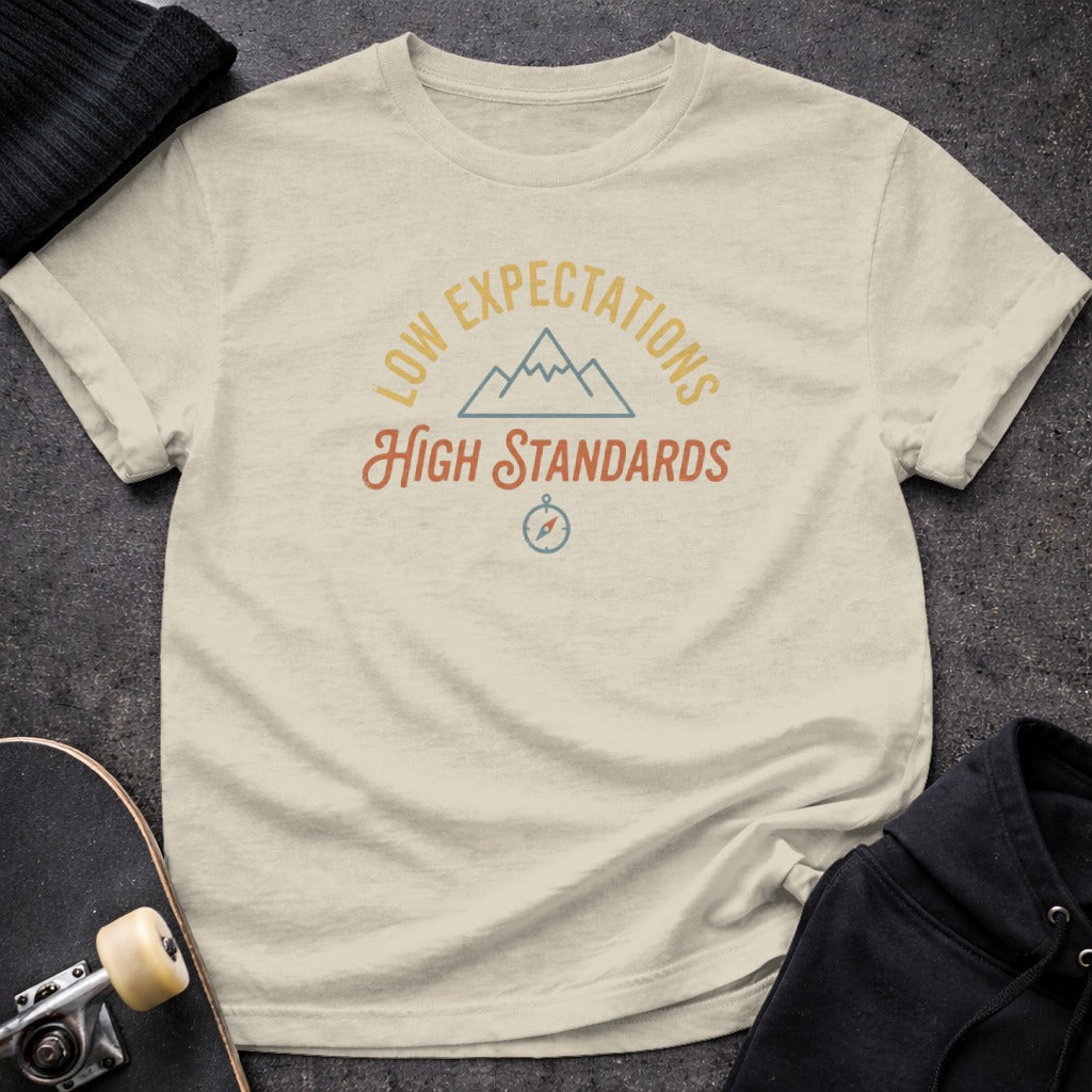 Low Expectations High Standards Graphic T-shirt