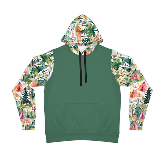 Nature-Inspired Athletic Hoodie for Outdoor Adventures