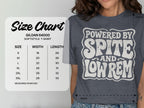 Powered By Spite And Low Rem Size Chart product type