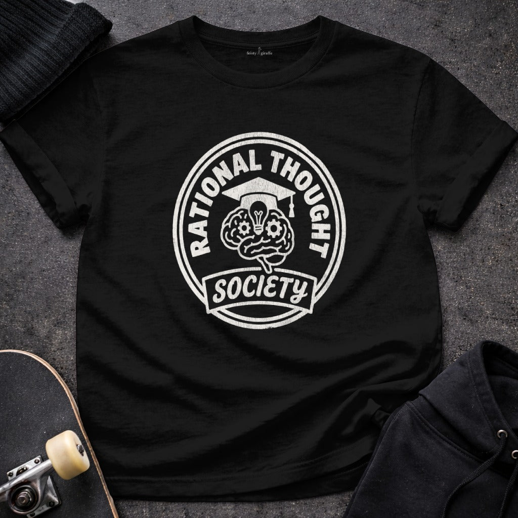 Rational Thought Society Graphic Tee Black Shirt