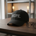 NOPE. Hat