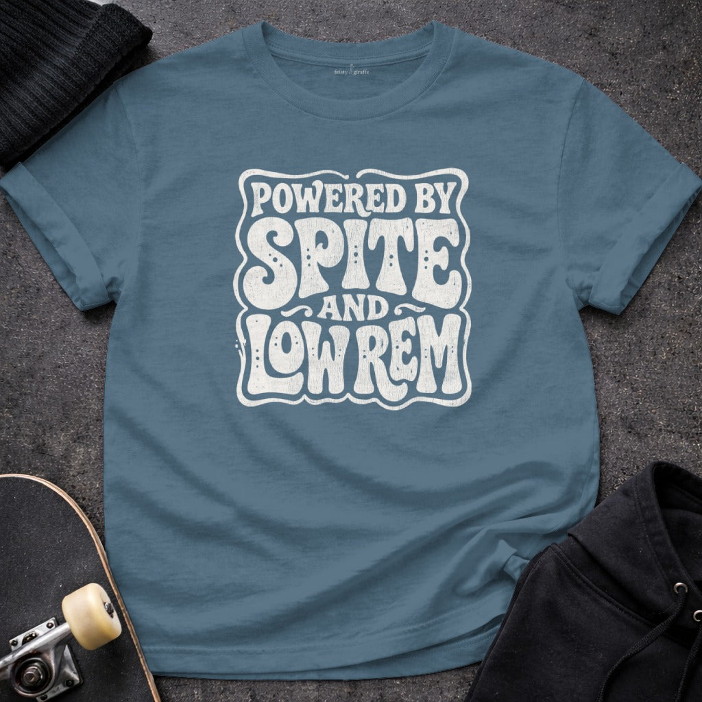Powered By Spite And Lowrem Funny T-Shirt product type