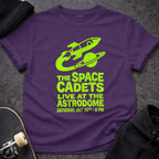 Space Cadets Live At The Astrodome Rocket Planet product type
Space Cadets
Astrodome
Rocket Ship
Saturn Planet
Space Theme
Sci Fi Design
Cosmic Art
Purple Shirt
Neon Green Print
Vintage Concert
Retro Style
Band T-Shirt
Music Lover
Science Fiction Fan
Galaxy Explorer
Outer Space
Graphic Apparel
Unique Design
Event Wear
Astronaut Dream