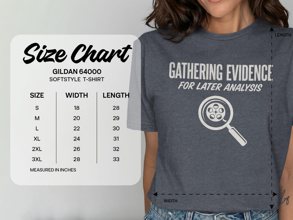 Gathering Evidence For Later Analysis T-Shirt product type