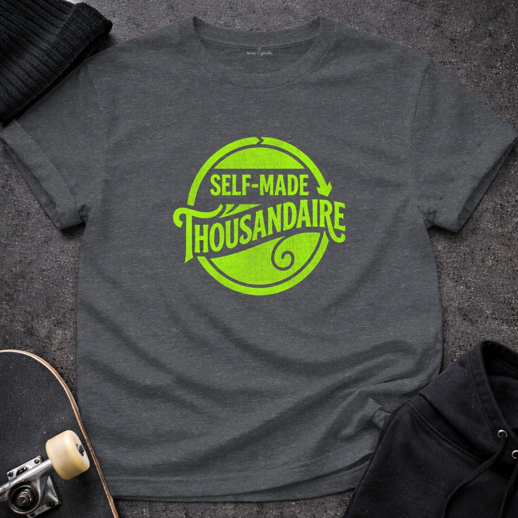 Self-Made Thousandaire Green Graphic Apparel product type

Self-Made
Thousandaire
Entrepreneur
Success
Motivation
Hustle
Wealth
Finance
Achievement
Graphic Tee
Apparel
Clothing
Unisex
Gift Idea
Statement Piece
Green Graphic
Circular Design
Inspiration
Lifestyle
Money Mindset