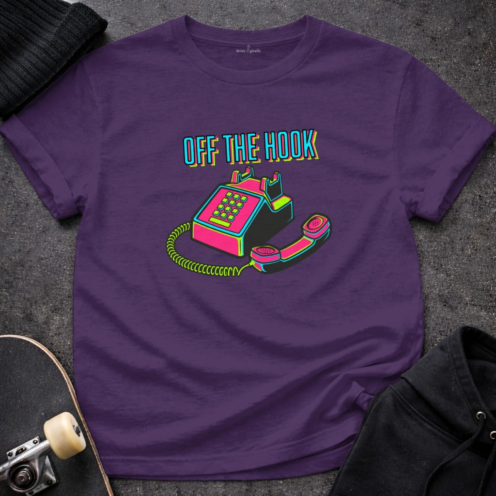 OFF THE HOOK Retro Phone Neon Aesthetic product type