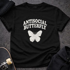 Antisocial Butterfly Graphic Unisex T-Shirt