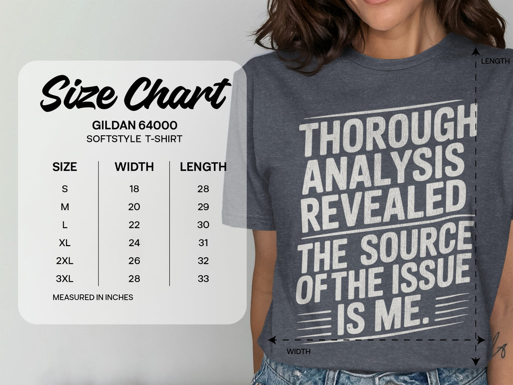 Thorough Analysis Revealed Source Is Me T-Shirt product type