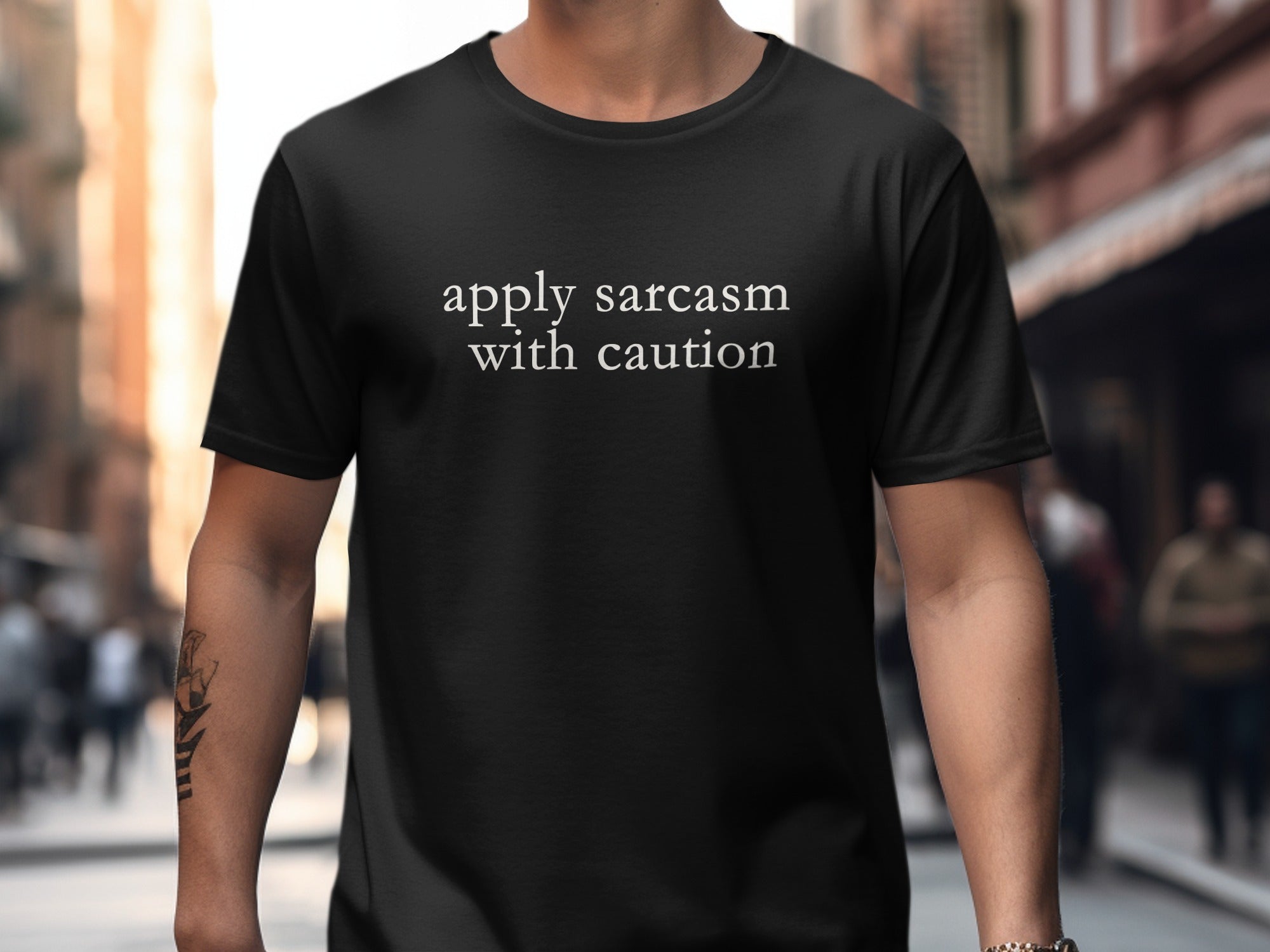 apply sarcasm with caution product type