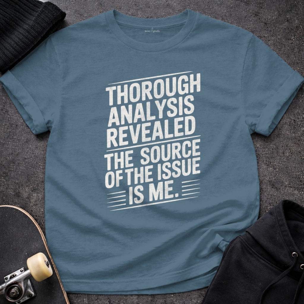 Thorough Analysis Revealed Issue Is Me product type