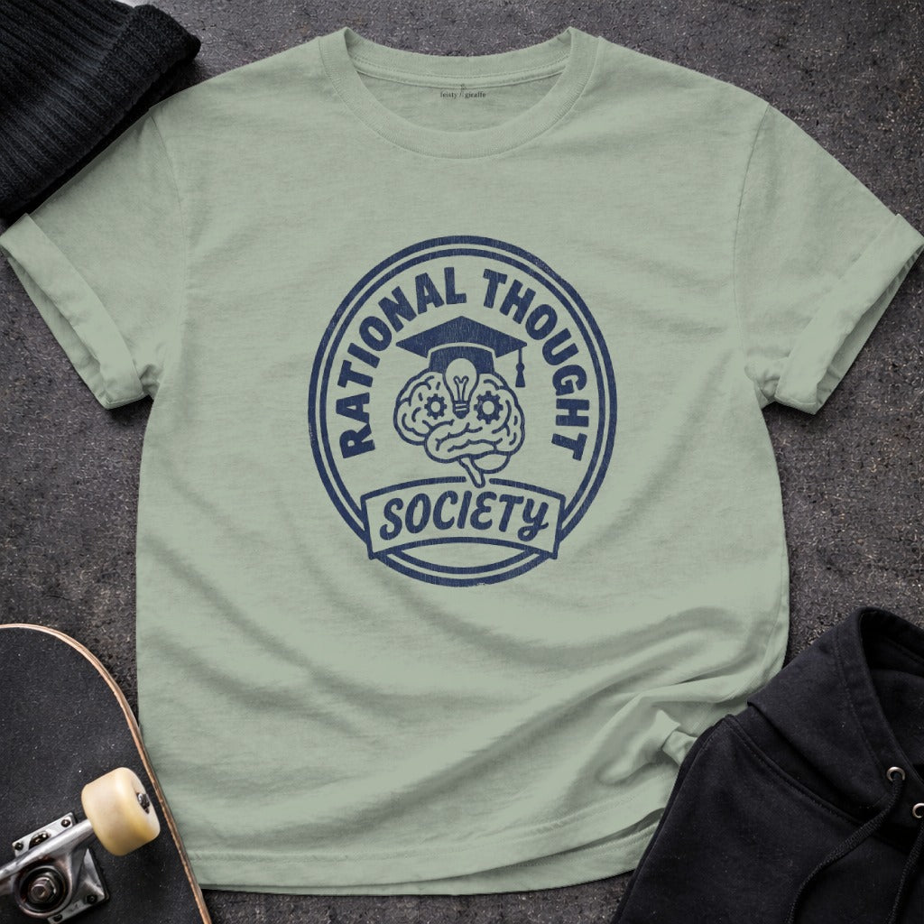 Rational Thought Society T-Shirt for Intellectuals