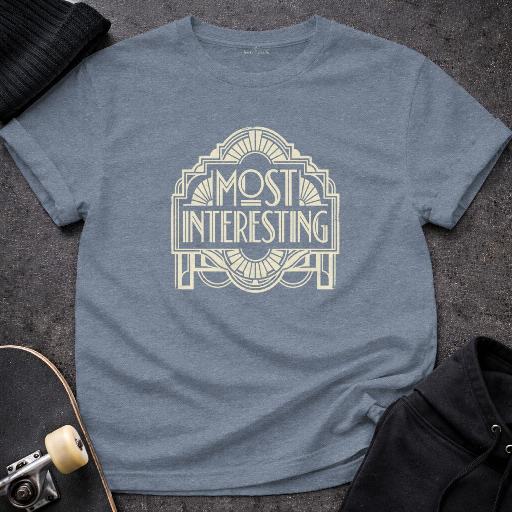 Most Interesting Design Graphic Tee for Casual Wear