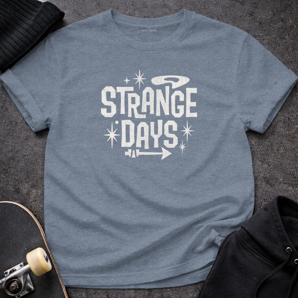 Strange Days Graphic T-Shirt for Everyday Casual Wear