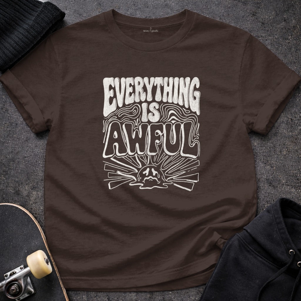 Everything Is Awful Graphic Shirt Product