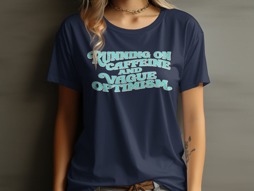 RUNNING ON CAFFEINE AND VAGUE OPTIMISM product type