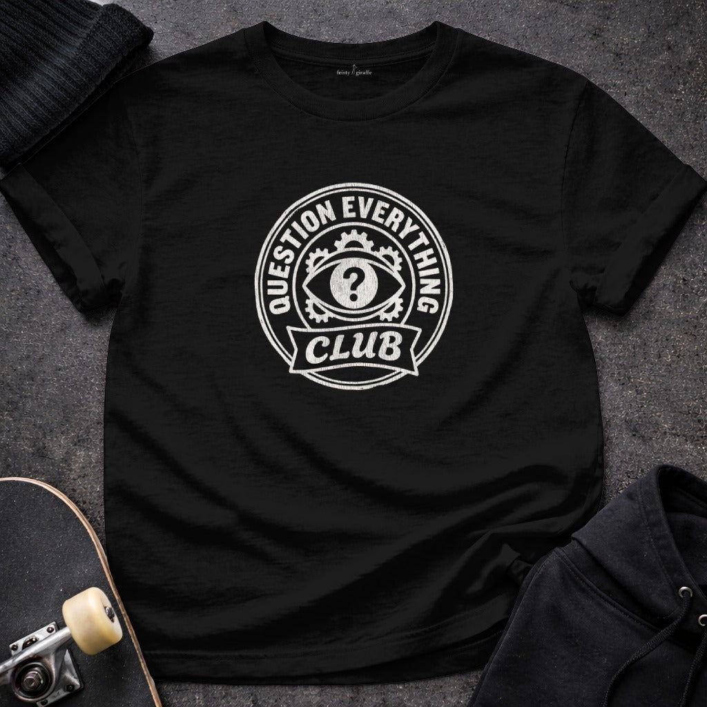 Question Everything Club Graphic Tee