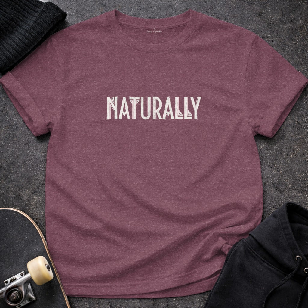 Naturally Graphic Tee Perfect Casual Outfit Choice