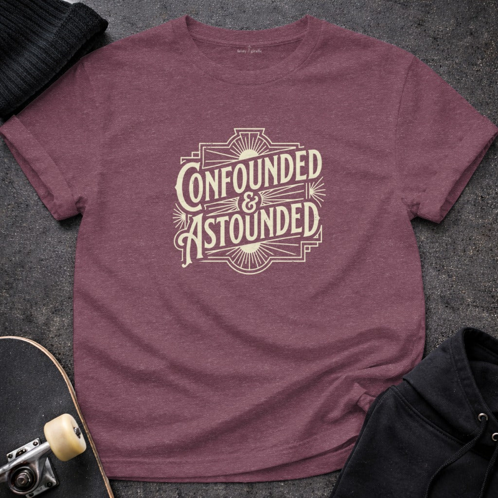 Confounded & Astounded Graphic T-Shirt Product