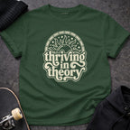Thriving in Theory Sun Graphic Green T-Shirt product type