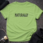 Naturally Tee with Unique Graphic Design T-Shirt