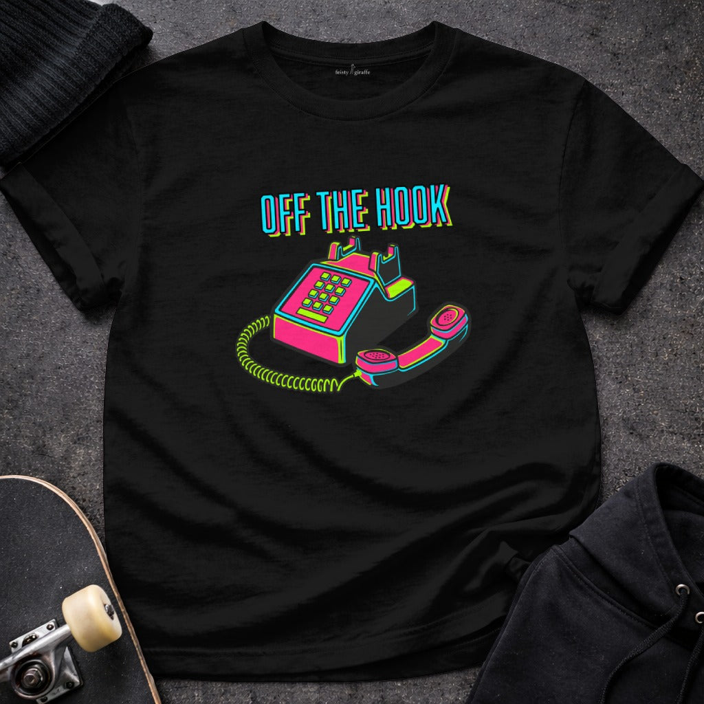 Off The Hook Retro Neon Pink Blue Telephone Design product type
Retro
Neon
Telephone
Off The Hook
Vintage Phone
80s Style
90s Style
Graphic Tee
Phone Design
Colorful
Classic Phone
Pop Art
Vaporwave
Synthwave
Old School
Landline
Bright Colors
Throwback
Nostalgia
Cool Design