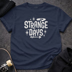 Strange Days graphic t-shirt with cool design