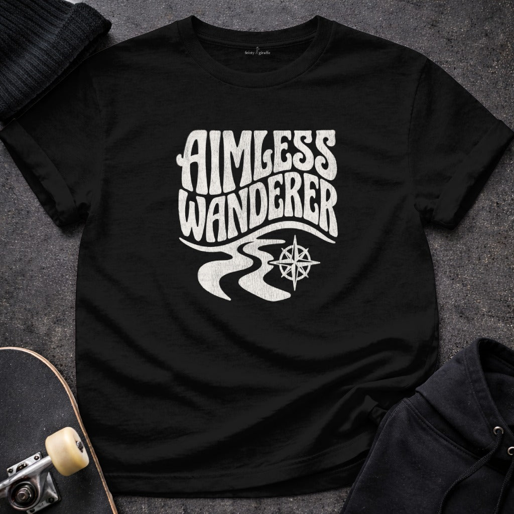 Aimless Wanderer Stylish Graphic Tee Shirt