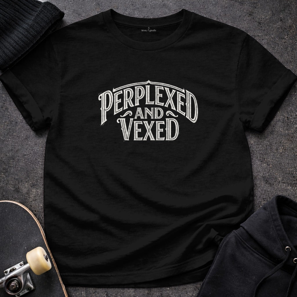 Perplexed and Vexed Graphic Tee T-Shirt