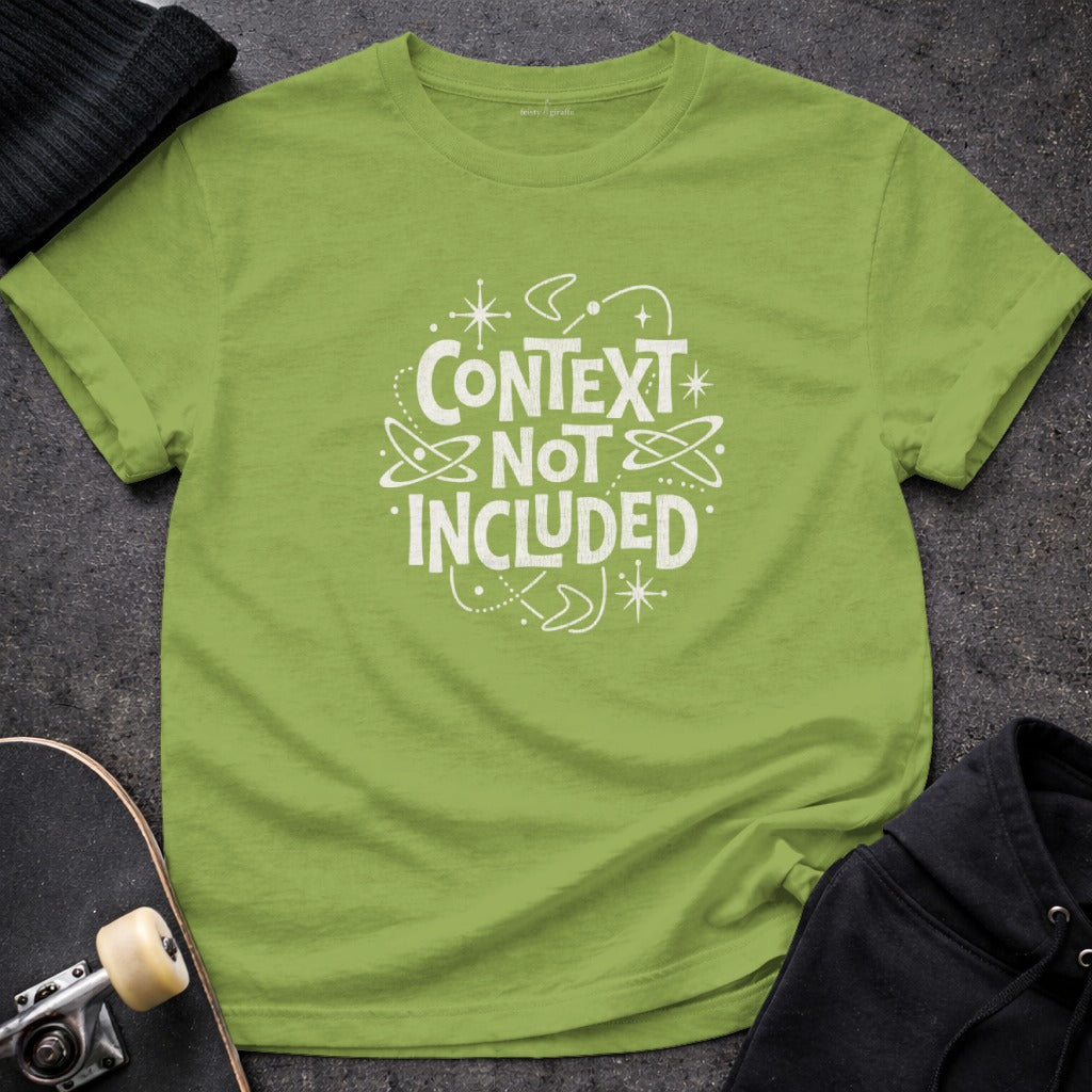 Context Not Included Graphic Tee Shirt Apparel