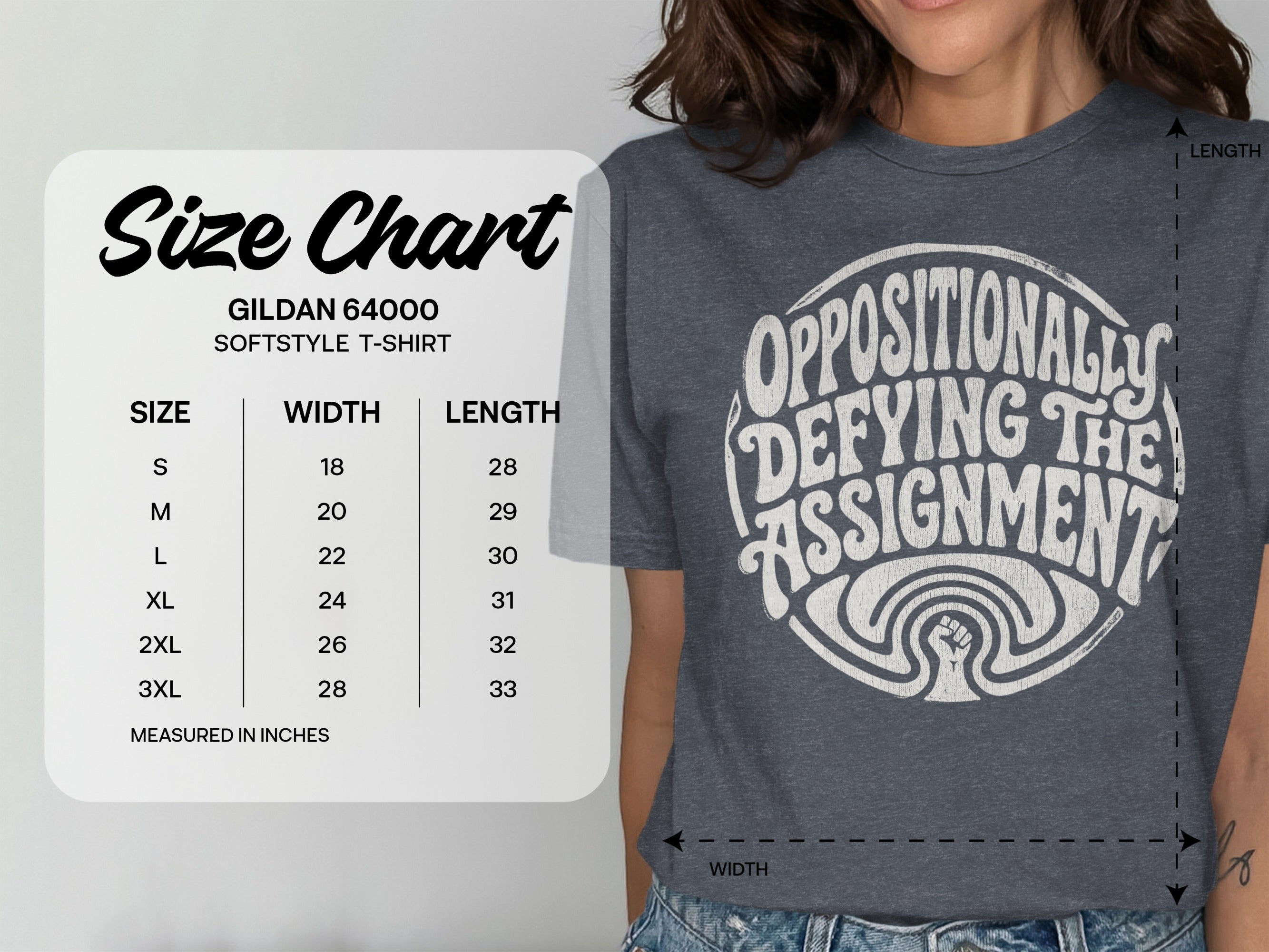 OPPOSITIONALLY DEFYING THE ASSIGNMENT T-Shirt product type