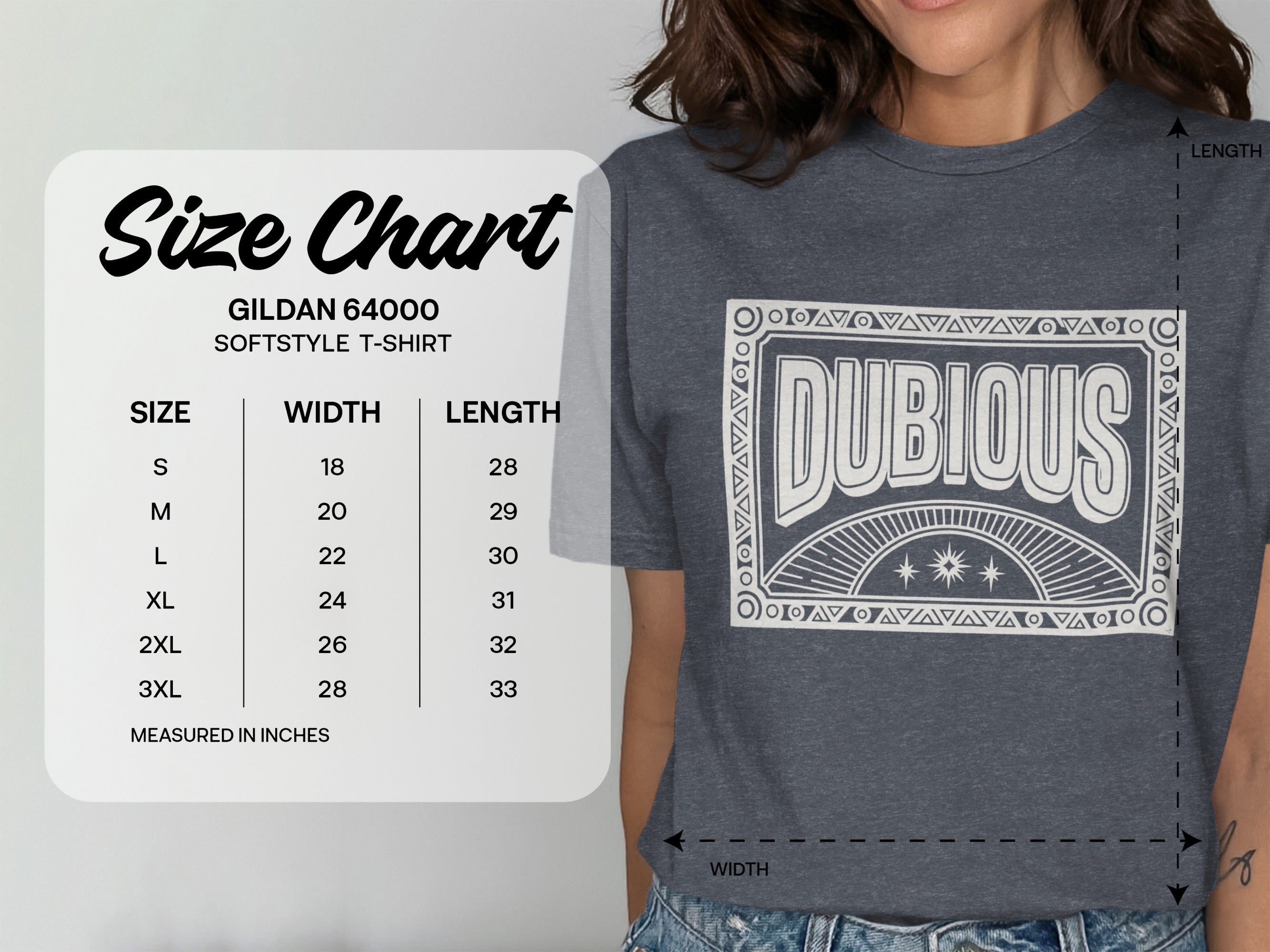 Gildan 64000 Softstyle Dubious T-Shirt product type