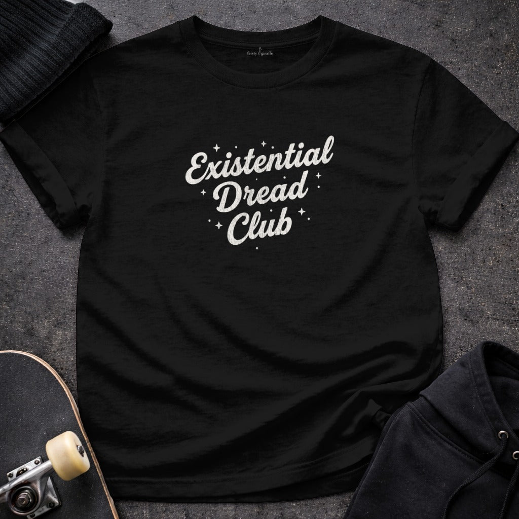 Existential Dread Club Statement Graphic Tee product