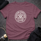 Question Everything Club Graphic T-Shirt for Casual Wear