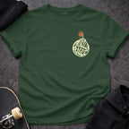 Mentally Fragile Explosive Design T-shirt for Daily Wear