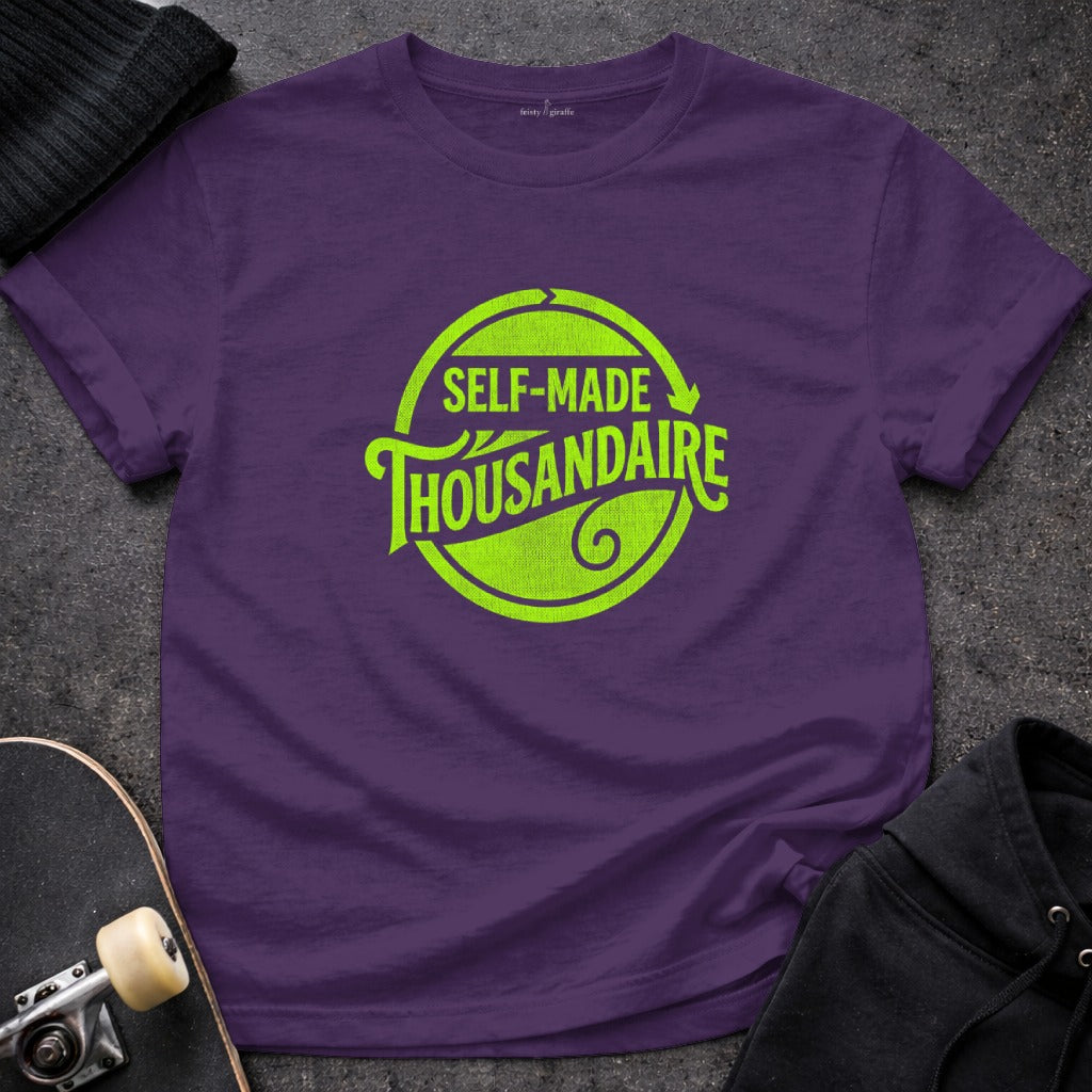 Self-Made Thousandaire Circular Design Green Purple product type
Self-Made
Thousandaire
Entrepreneur
Success
Motivation
Inspiration
Achievement
Goals
Wealth
Money
Hustle
Grind
MillionaireMindset
FinancialFreedom
BusinessOwner
Startup
Winner
DreamChaser
PositiveVibe
GoalSetter