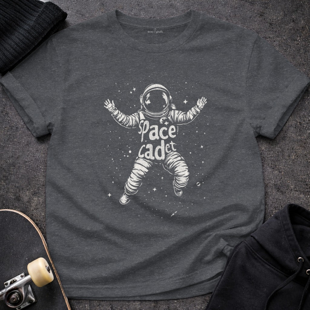 Space Cadet Astronaut Cosmic Galaxy Stars Dark Gray product type