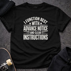 Advance Notice AND Clear Instructions product type