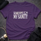 Searching For My Sanity Purple Graphic Tee product type