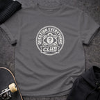 Question Everything Club Logo Printed T-shirt