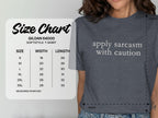 Apply Sarcasm With Caution Gildan Softstyle T-Shirt product type