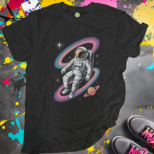 Vibrant Astronaut Space Design Graphic T-Shirt product
