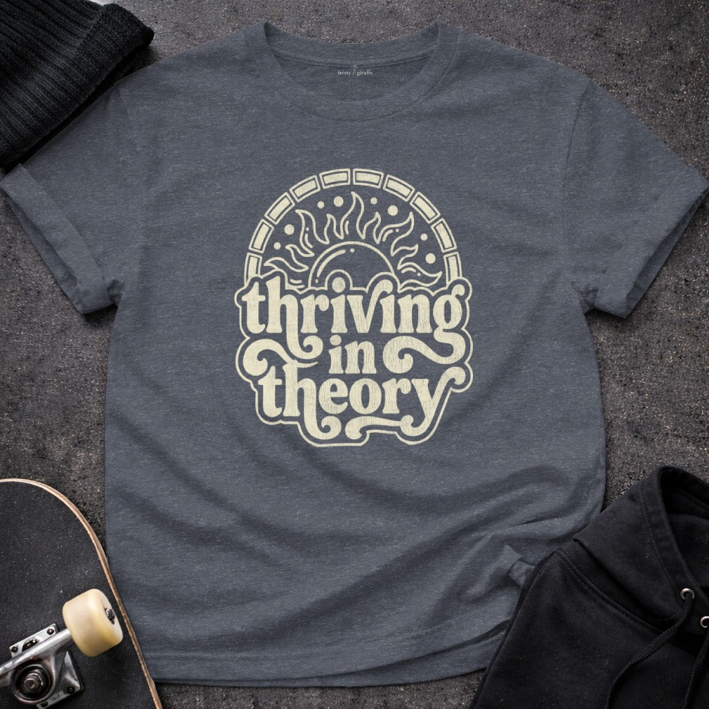 Thriving in Theory Sun Motif Graphic Apparel product type