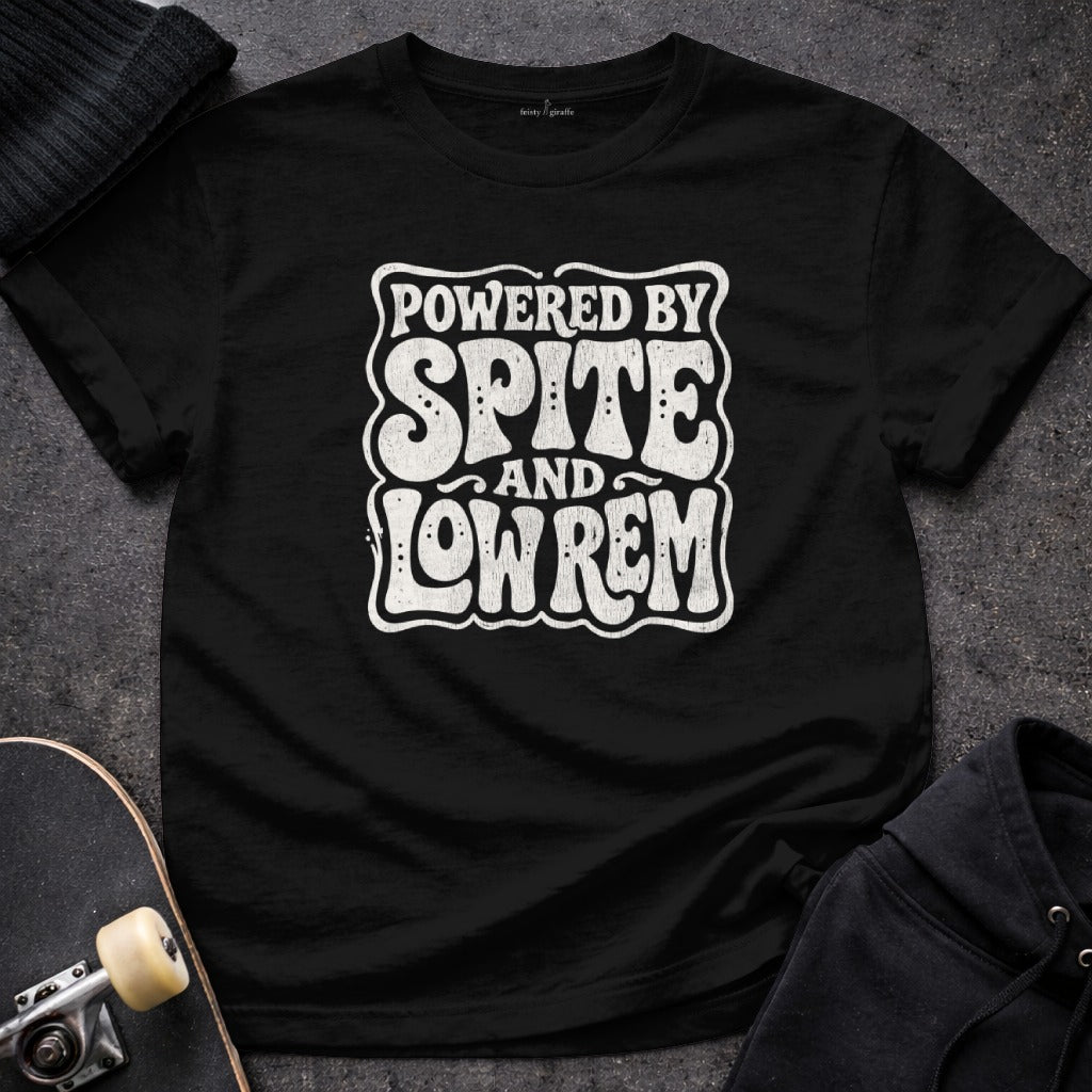 Powered By Spite And Low Rem Quote Design product type