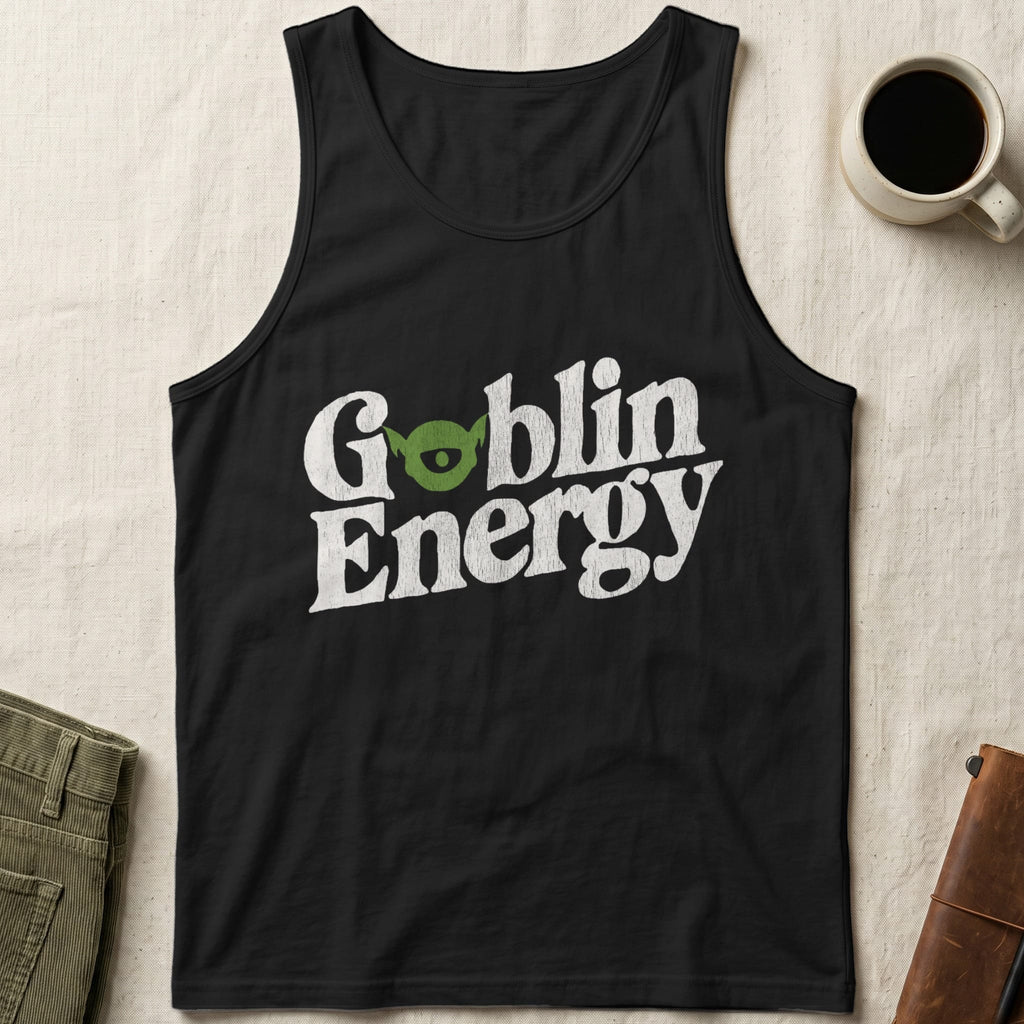 MyDesigns Physical Item XS / Black Goblin Energy Unisex Tank Top