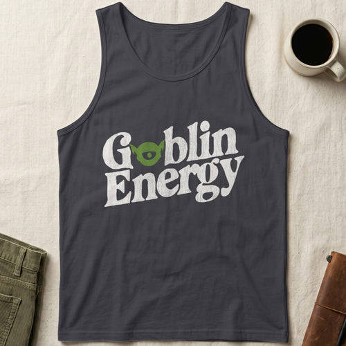 MyDesigns Physical Item XS / Dark Grey Goblin Energy Unisex Tank Top